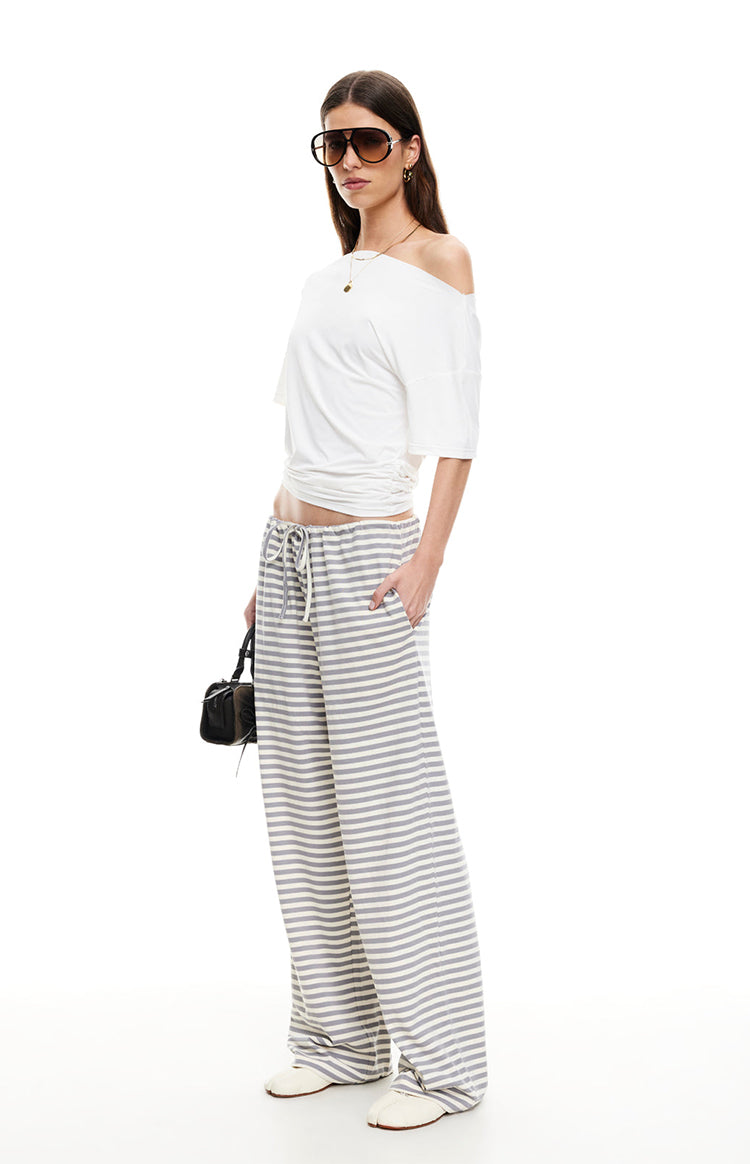 Lioness Bloom Ash Stripe Pantolon