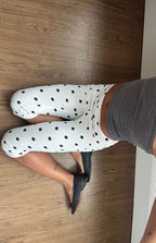 Lioness Starlet Capri Krem Puantiye