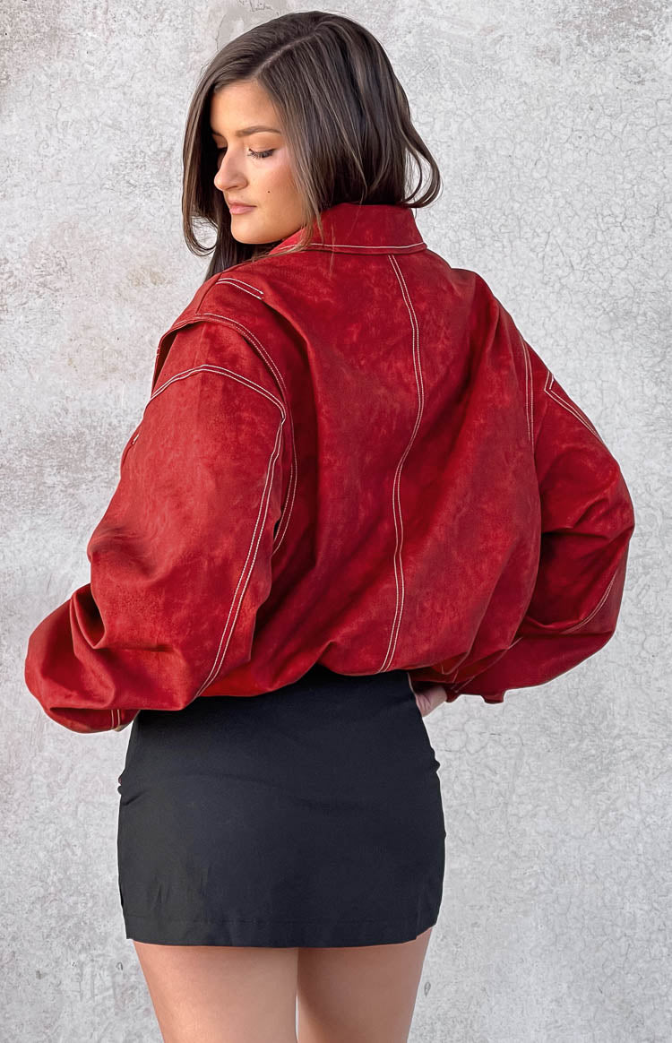 Lioness Vista Kırmızı Bomber Ceket