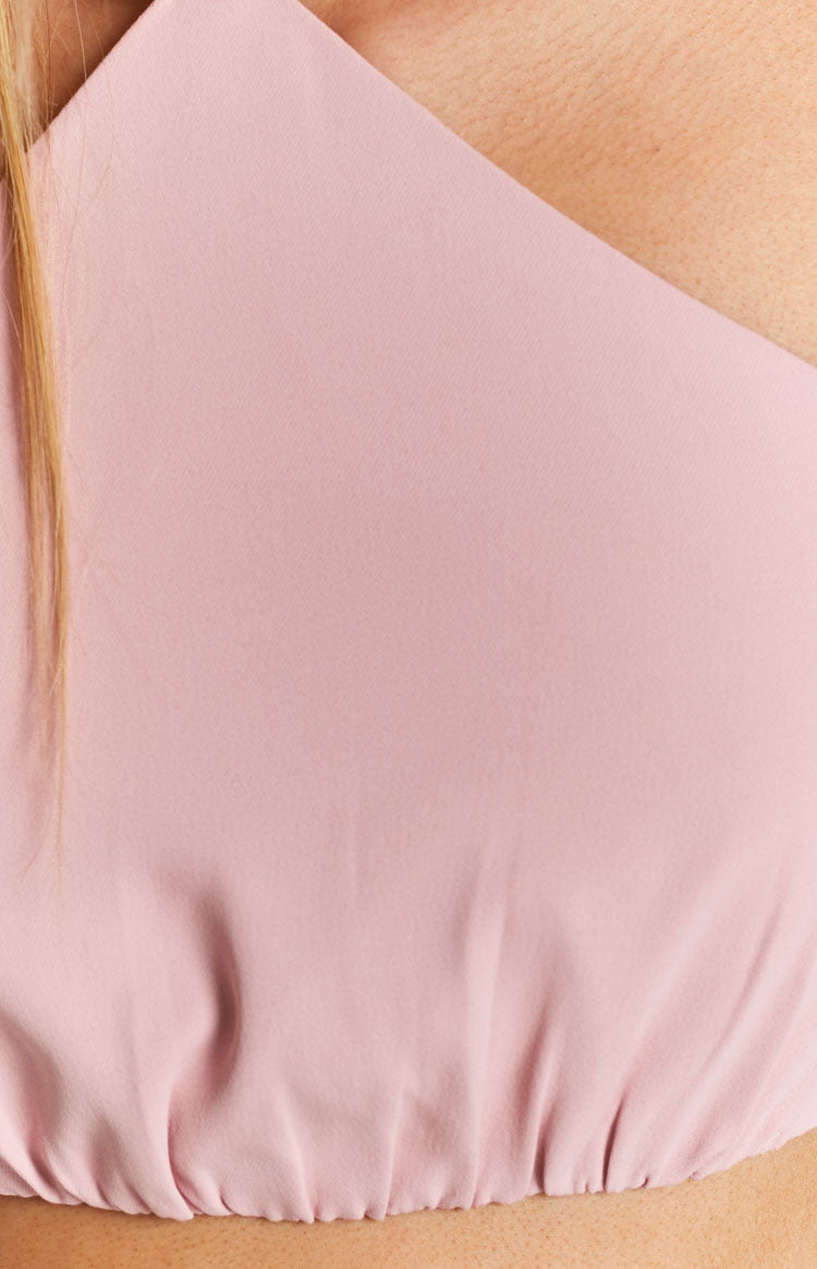 Harris Halter Fitli Üst Pembe