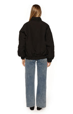 Ace Siyah Oversized Şişme Ceket