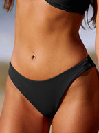 Şık Siyah Düşük Bel Bikini Altı - Yaz Modası