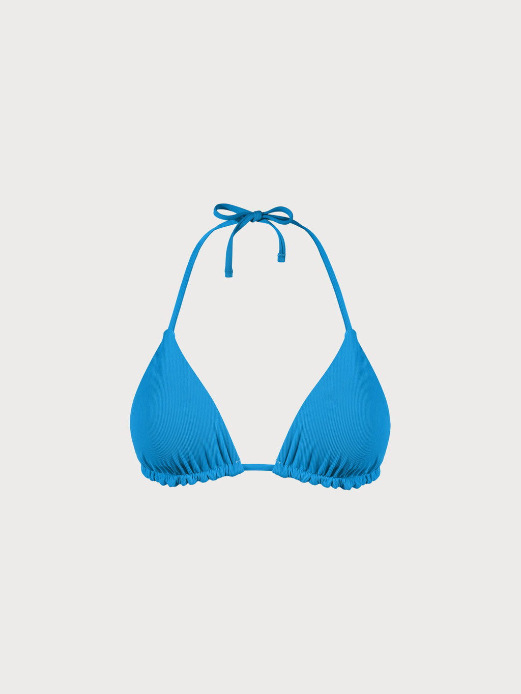 Premium Mavi Dönüştürülebilir Üçgen Bikini Üstü
