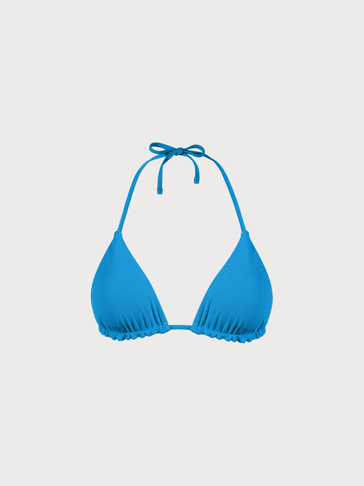 Premium Mavi Dönüştürülebilir Üçgen Bikini Üstü