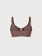 Büyük Beden Karamel O-Ring Tankini Üst - Şık ve Rahat
