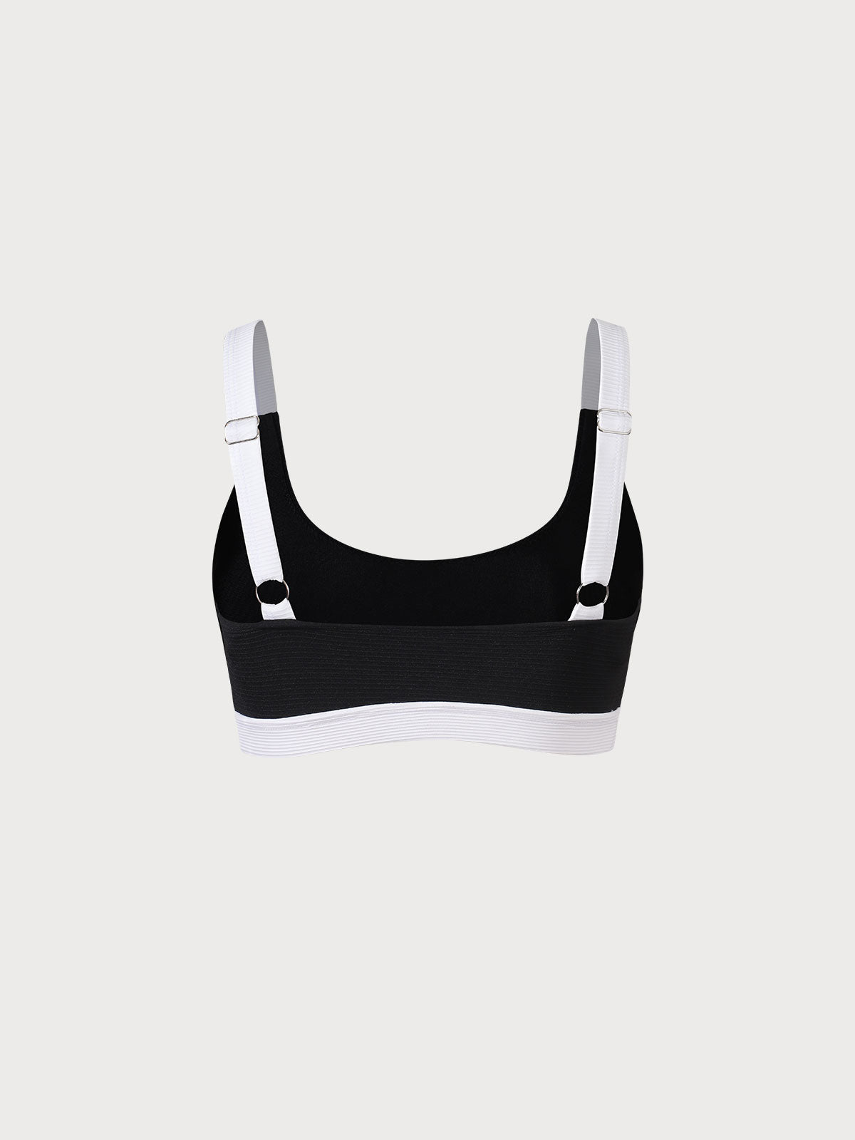 Şık Kontrast Kenar Bikini Üstü - Yaz Plaj Modası