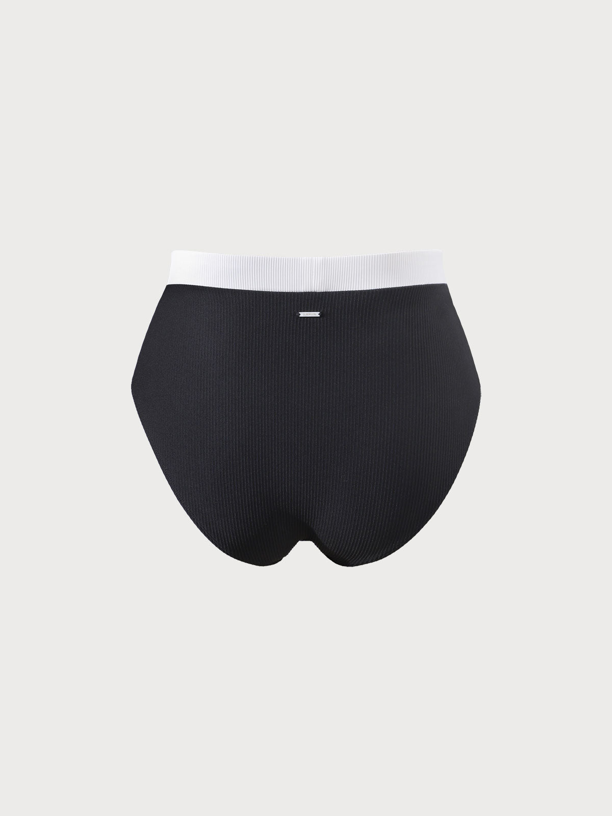 Şık Kontrast Detaylı Büyük Beden Bikini Altı - Rahat ve Modern