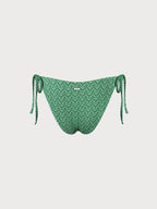 Geometrik Desenli Premium Bikini Altı