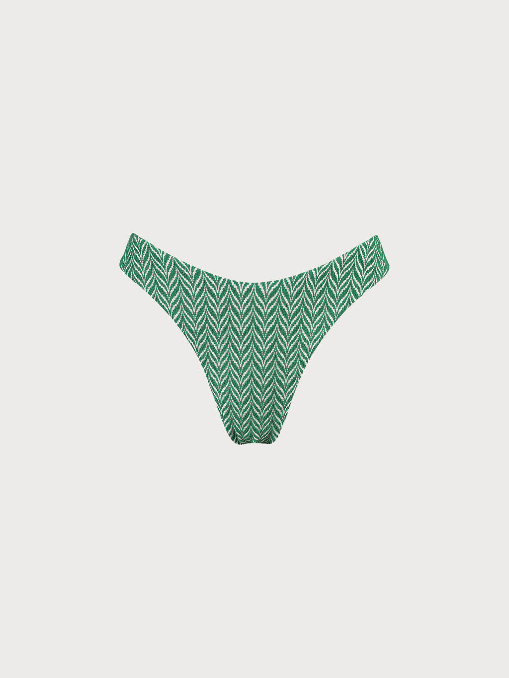 Şık Yeşil Geometrik Bikini Altı - Rahat ve Modern Tasarım