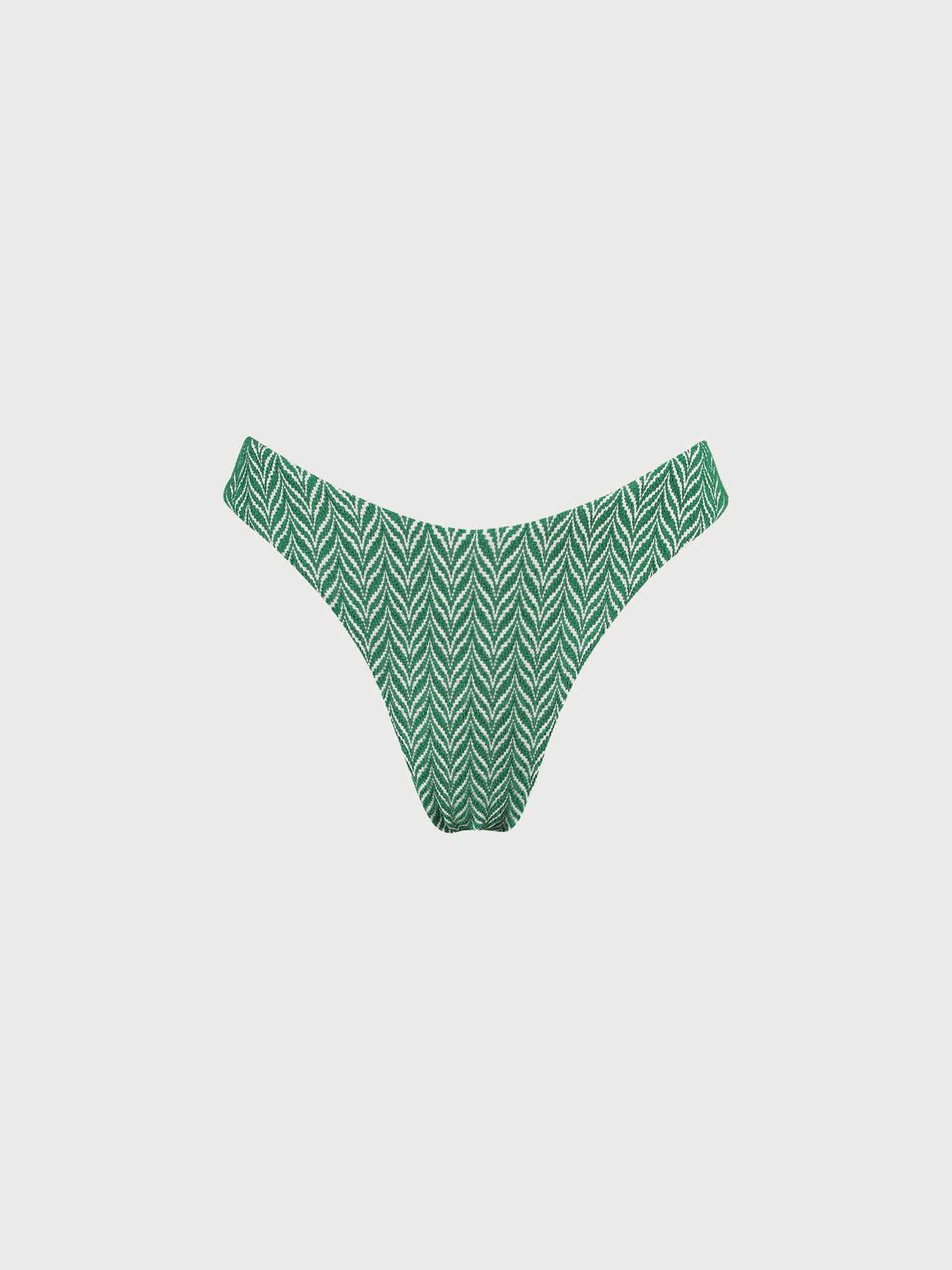 Şık Yeşil Geometrik Bikini Altı - Rahat ve Modern Tasarım