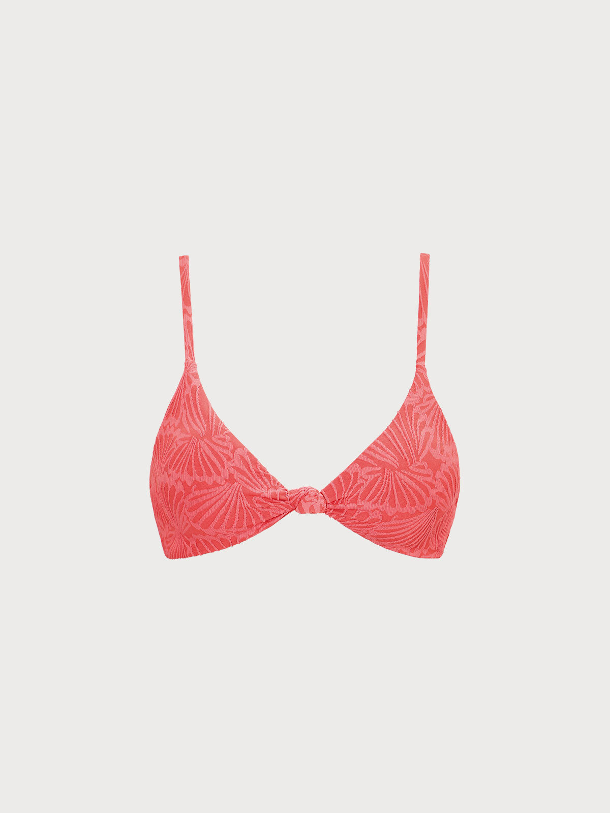 Şık Jakarlı Düğüm Bikini Üstü - Yaz Plaj Modası