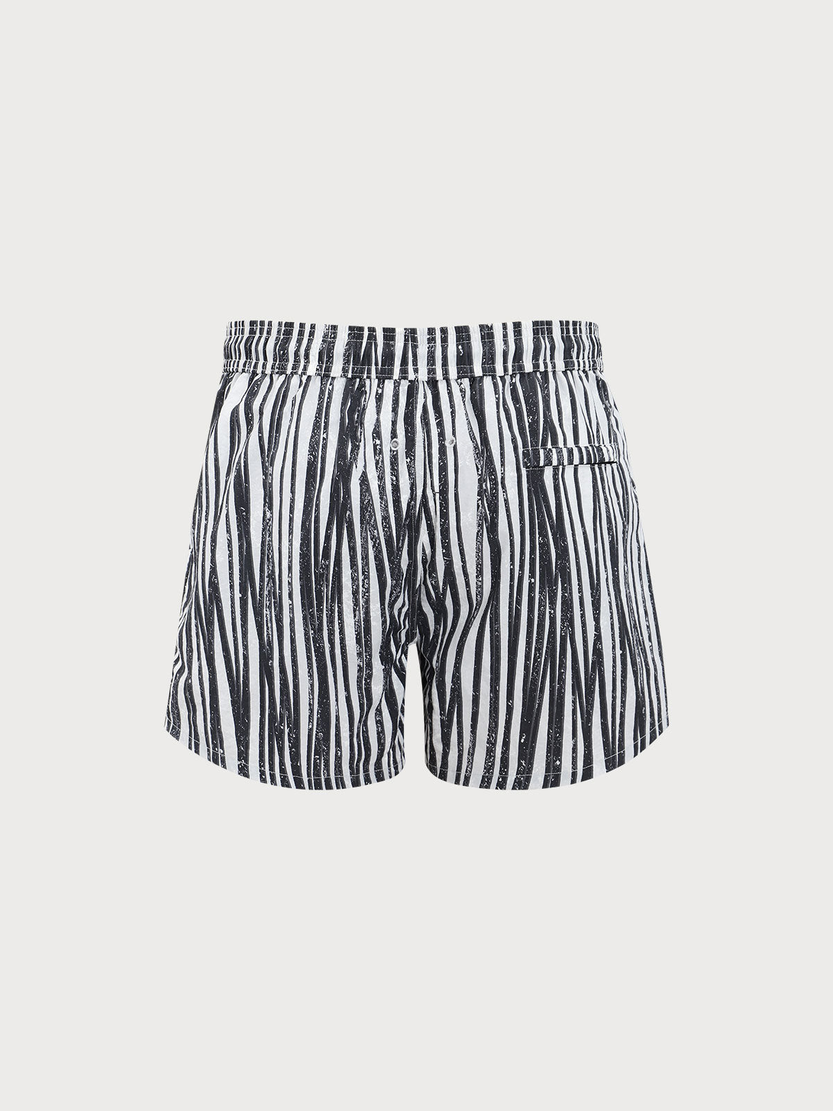 Hapnix® - Zebra Desenli Premium Erkek Yüzme Şortları