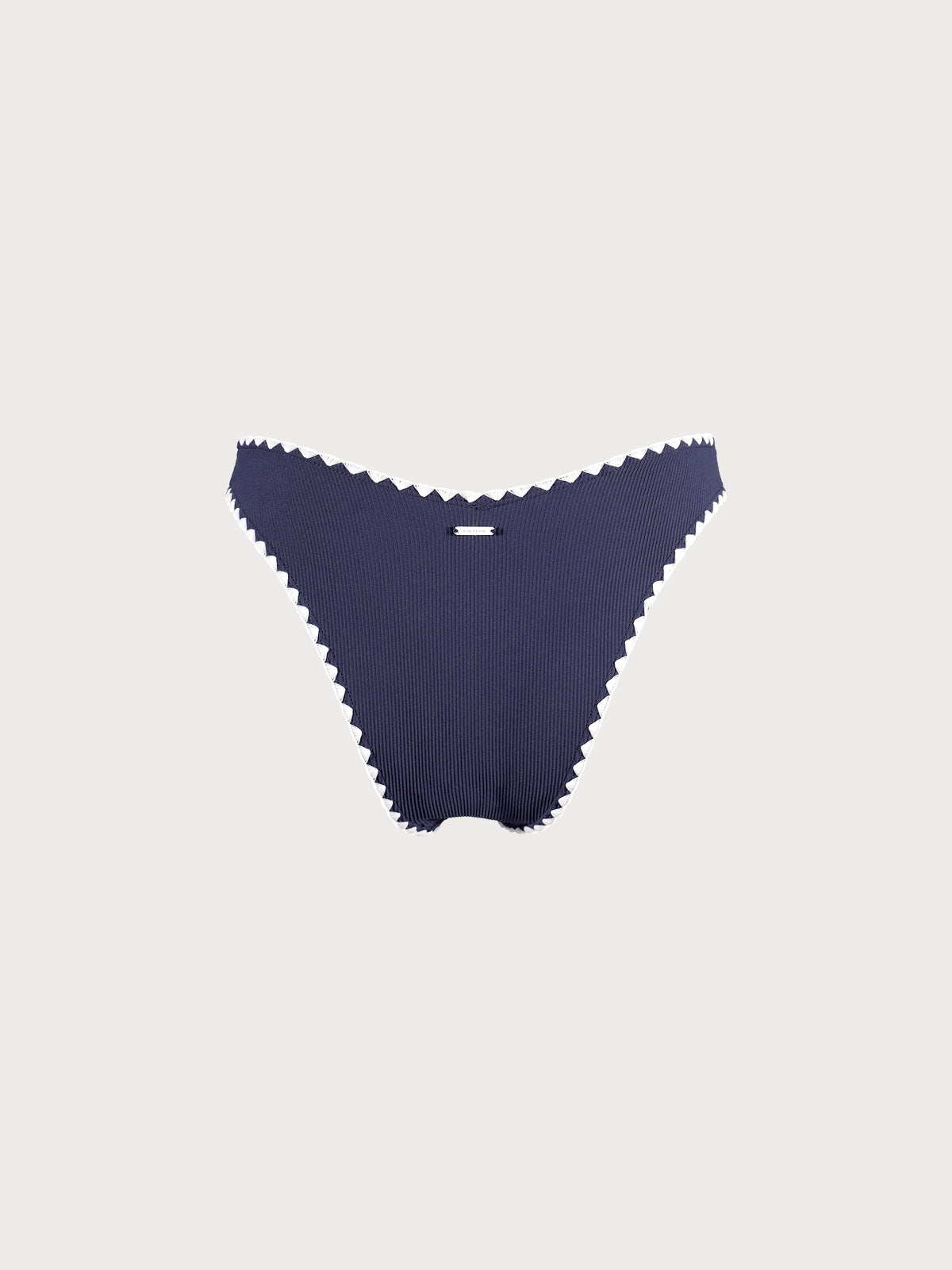 Kadın Lacivert Kontrast Dikişli Bikini Altı - Şık ve Rahat