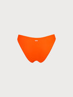 ECONYL® Premium Turuncu Düşük Bel Bikini Altı