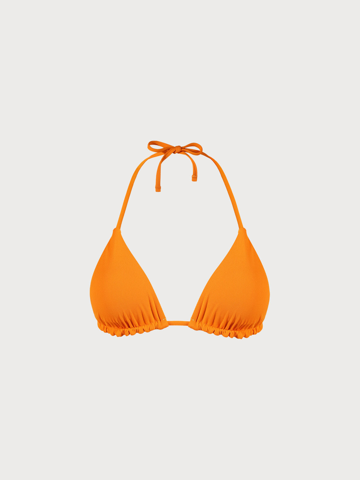 Turuncu Ters Çevirilebilir Üçgen Bikini Üstü - Şık ve Rahat
