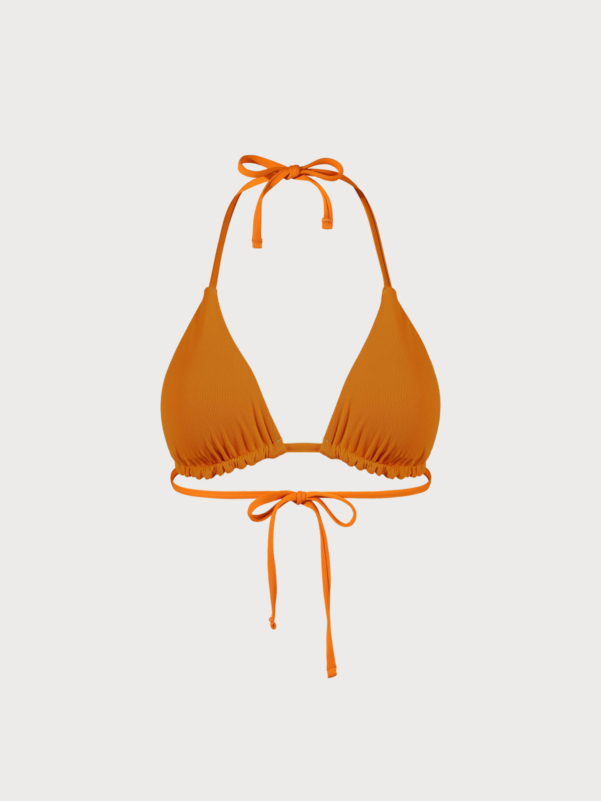 Turuncu Ters Çevirilebilir Üçgen Bikini Üstü - Şık ve Rahat