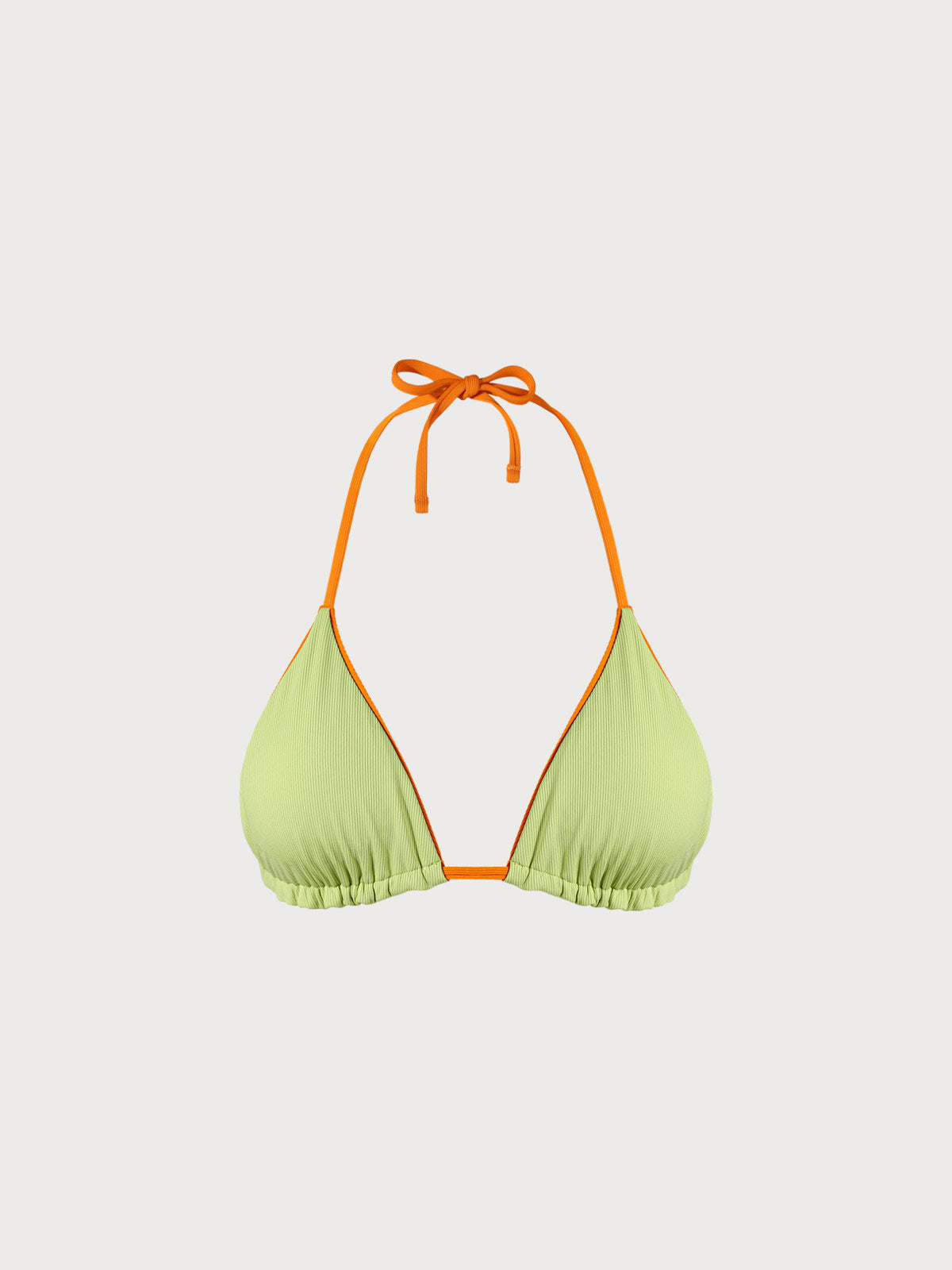 Turuncu Ters Çevirilebilir Üçgen Bikini Üstü - Şık ve Rahat