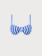 Peluş Doku Destekli Şık Bikini Üstü - Yaz Modası