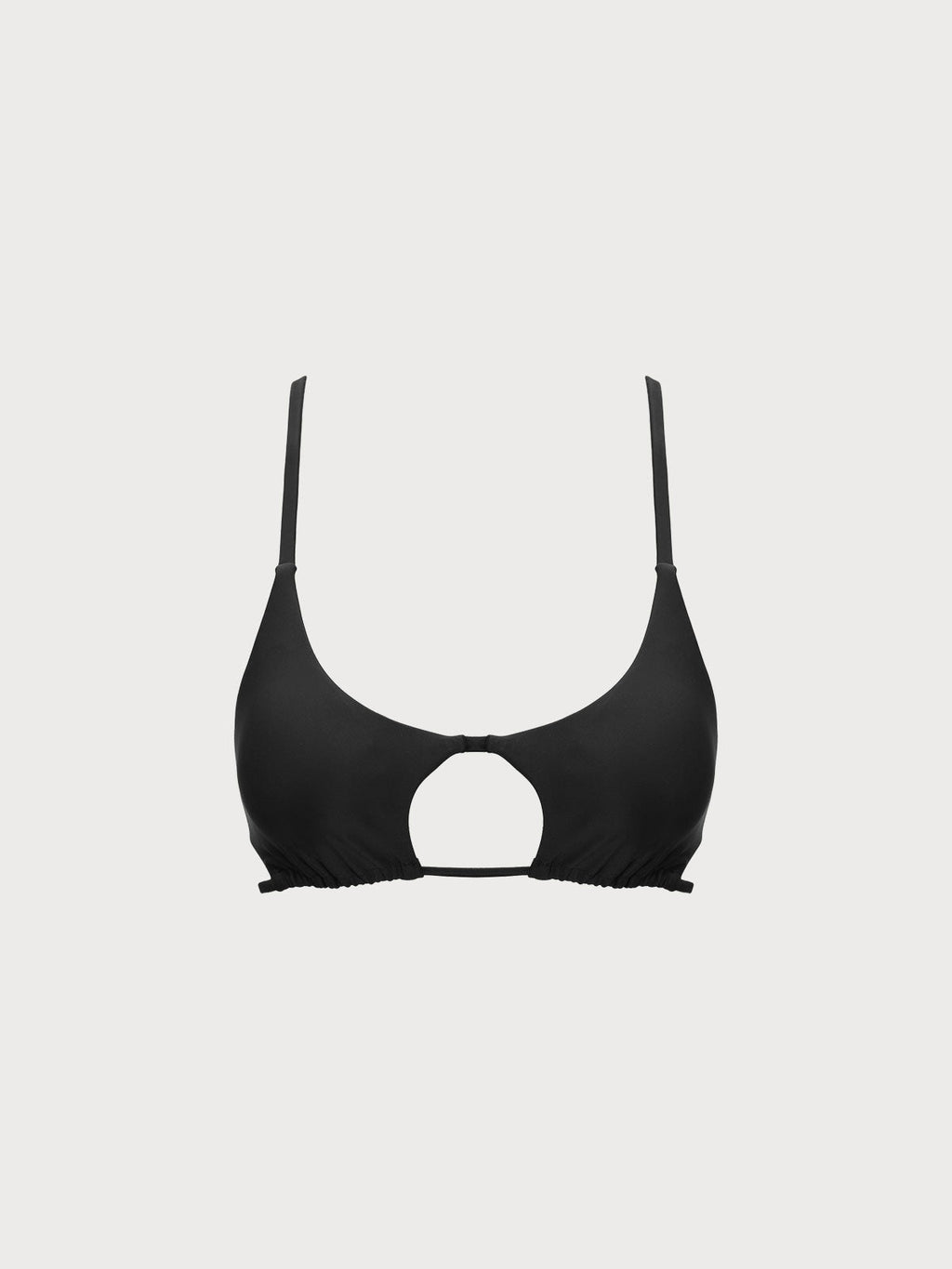 ECONYL® Premium Siyah Bikini Üstü - Şık ve Sürdürülebilir