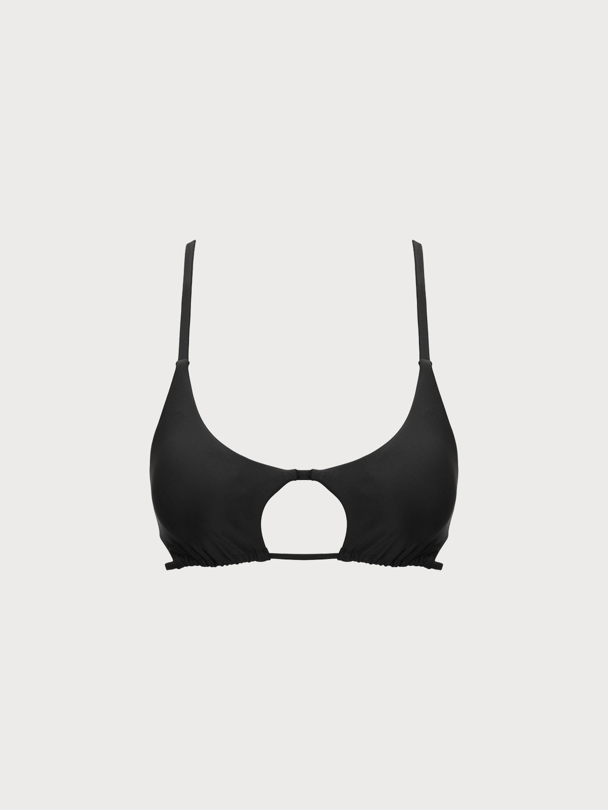 ECONYL® Premium Siyah Bikini Üstü - Şık ve Sürdürülebilir