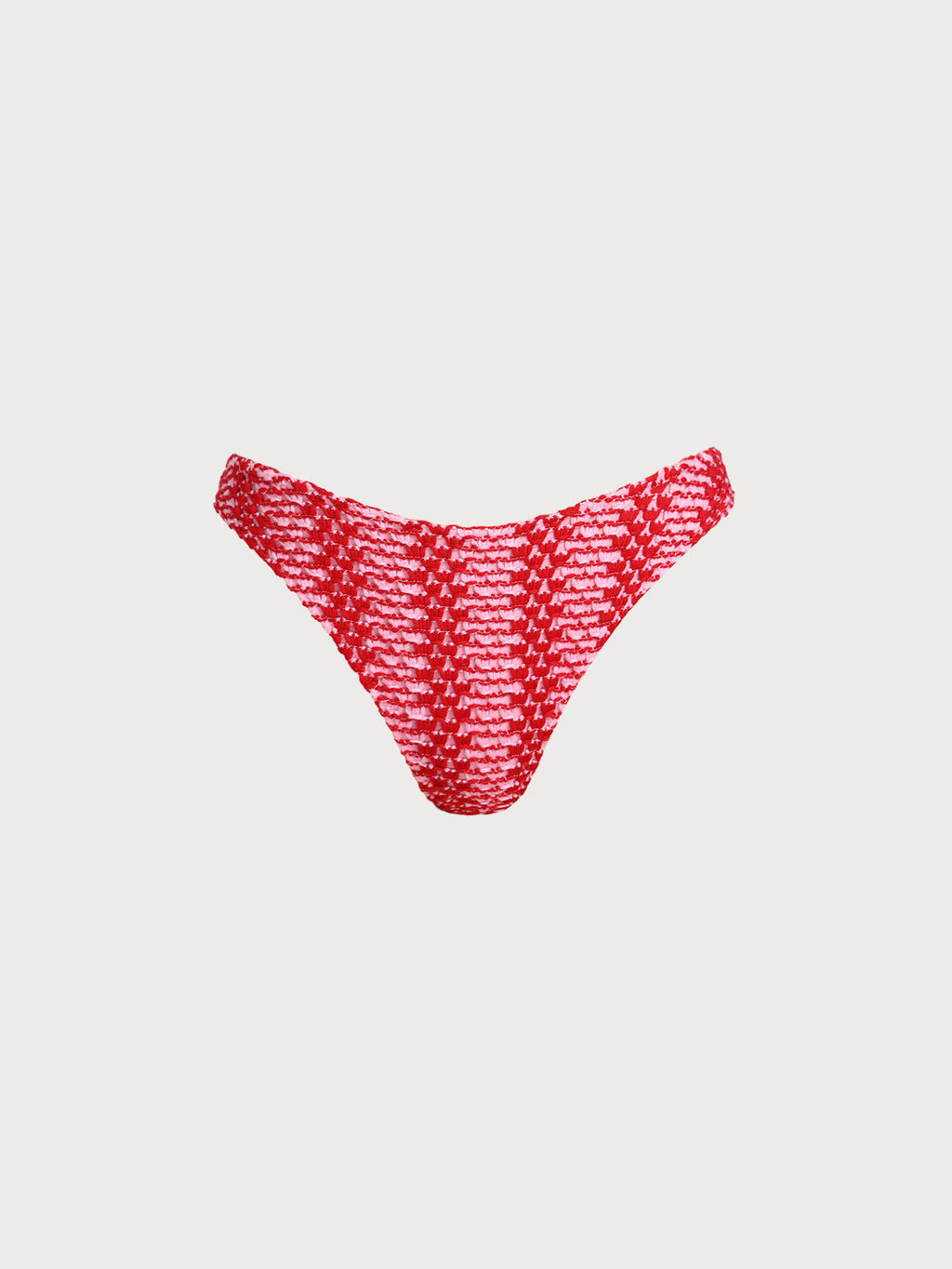 Şık Kırmızı Kordonlu Bikini Altı - Yaz Plaj Modası