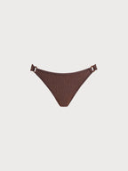 Koyu Kahve Lurex Bikini Altı - Şık ve Rahat Tasarım