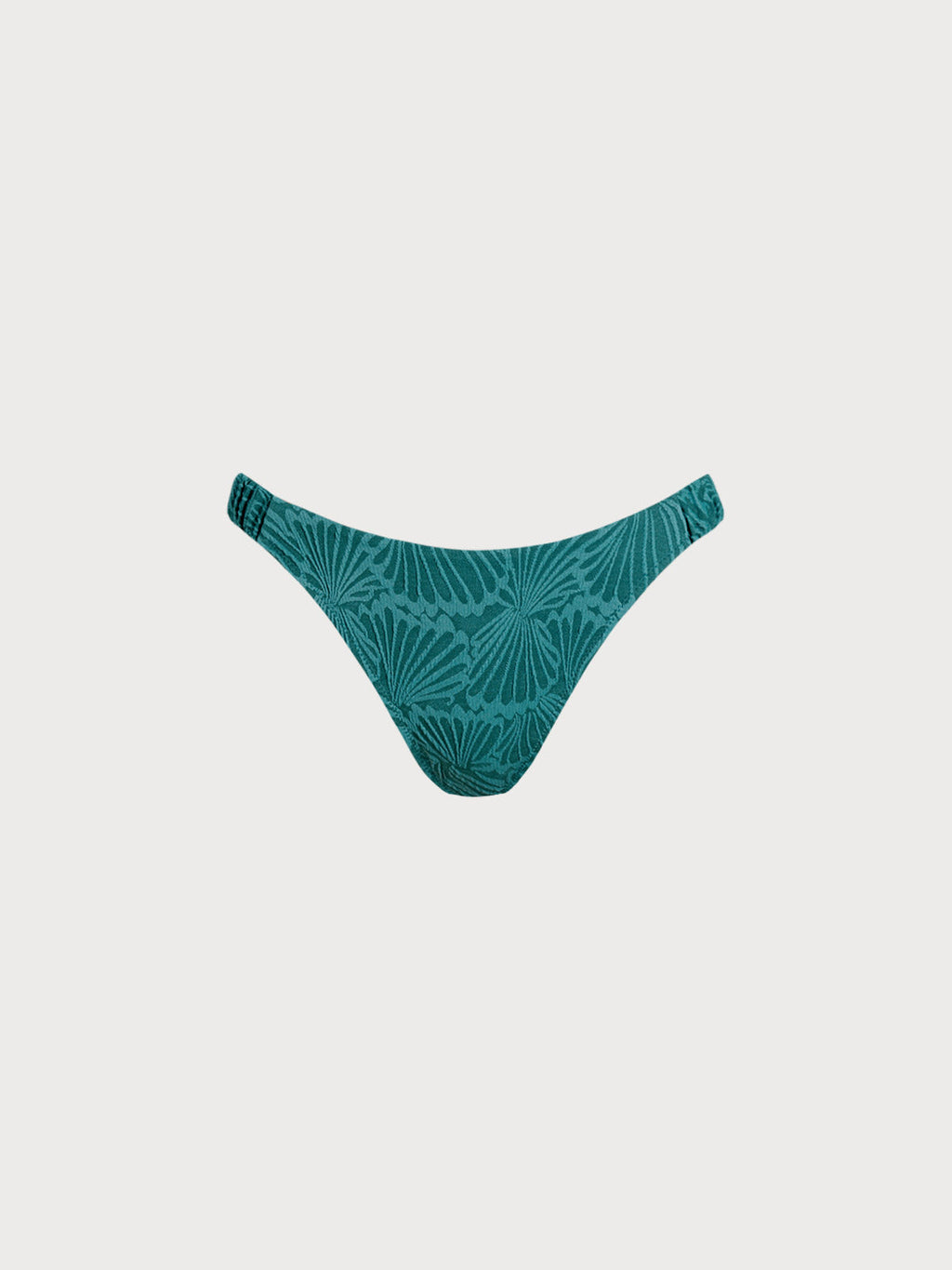 Şık Koyu Yeşil Jakarlı Esnek Bikini Altı - Rahat ve Modern