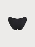 Şık Siyah Ribanalı Bikini Altı - Konfor ve Stil
