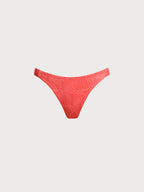 Esnek Kırmızı Bikini Altı - Şık ve Rahat Tasarım