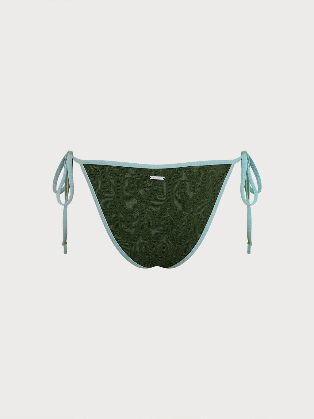 Şık Koyu Yeşil Dokulu Bikini Altı - Yaz Modası