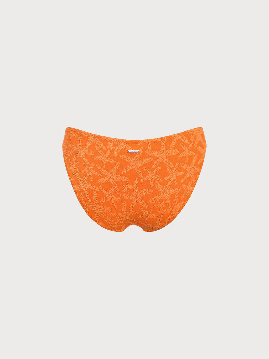 Turuncu Deniz Yıldızı Desenli Bikini Altı - Şık ve Rahat