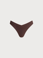 Premium Kahverengi Ribana Bikini Altı - Şık ve Rahat