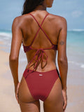 Premium Kırmızı Düz Bikini Altı - Şık ve Rahat Seçim