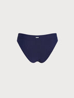 Premium Lacivert Ribanalı Bikini Altı - Şık ve Rahat