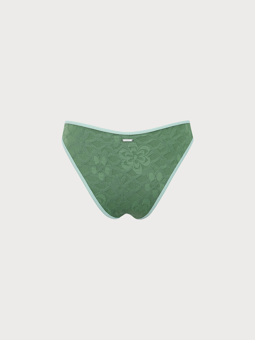 Şık Koyu Yeşil Kontrast Bikini Altı - Rahat ve Modern