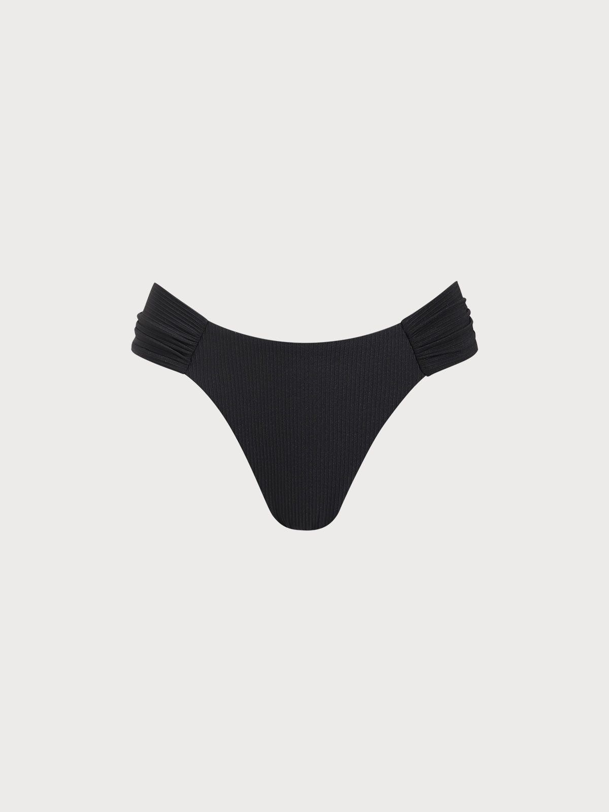 Şık Siyah Ribanalı Bikini Altı - Konfor ve Stil
