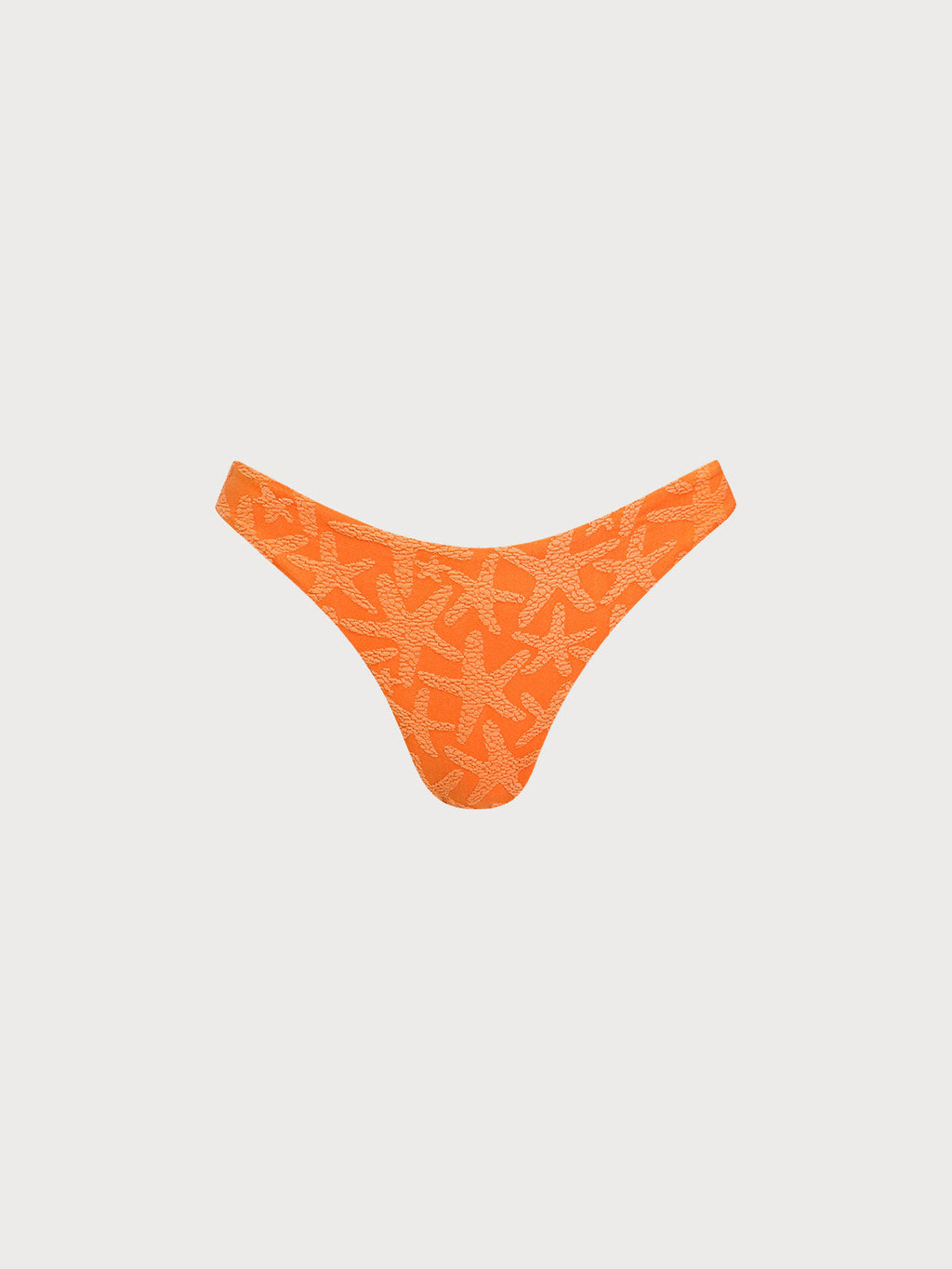 Turuncu Deniz Yıldızı Desenli Bikini Altı - Şık ve Rahat