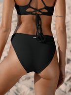 Premium Siyah Tam Kapama Bikini Altı - Şıklık ve Konfor