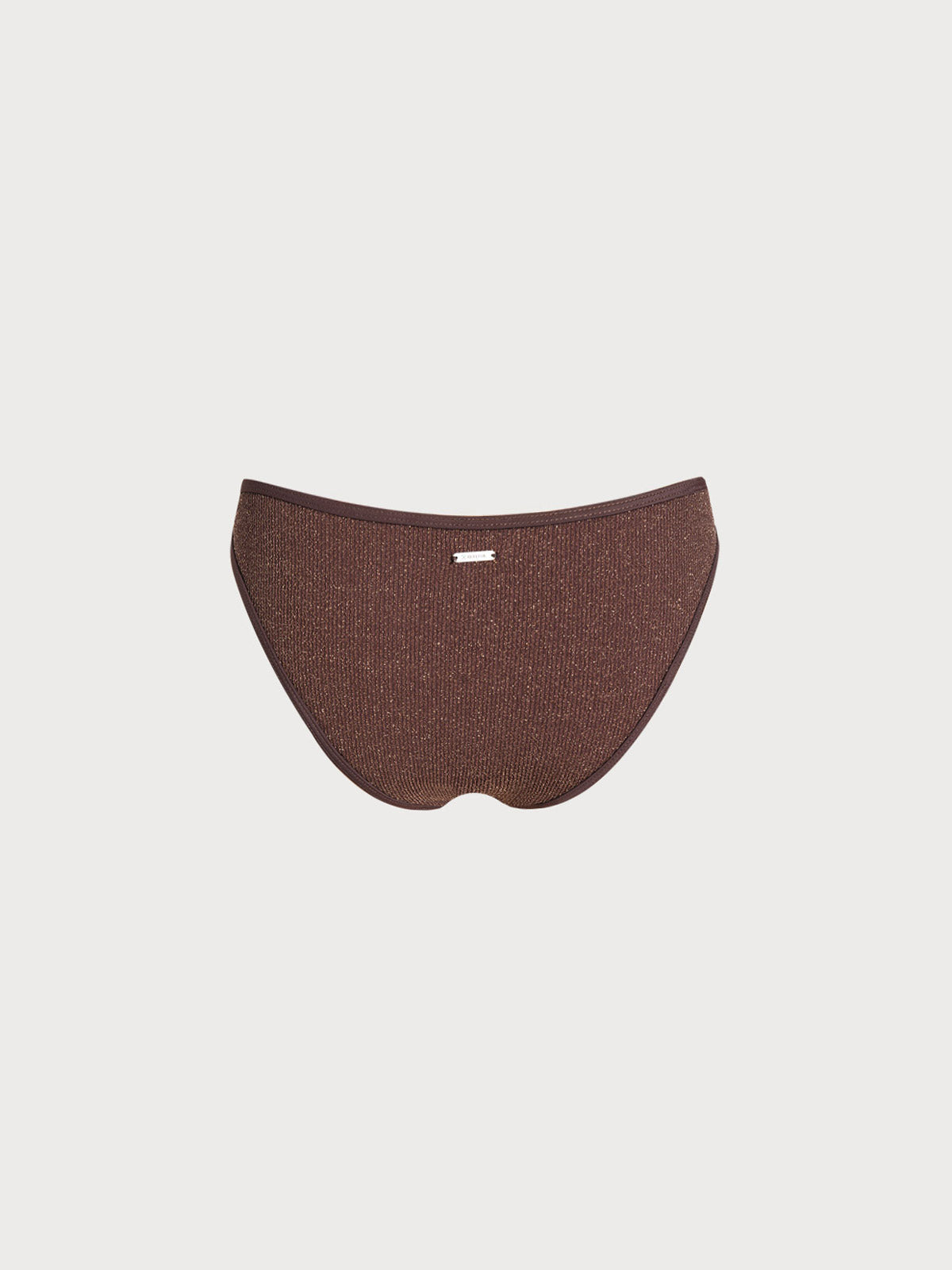 Koyu Kahve Lurex Bikini Altı - Şık ve Rahat Tasarım