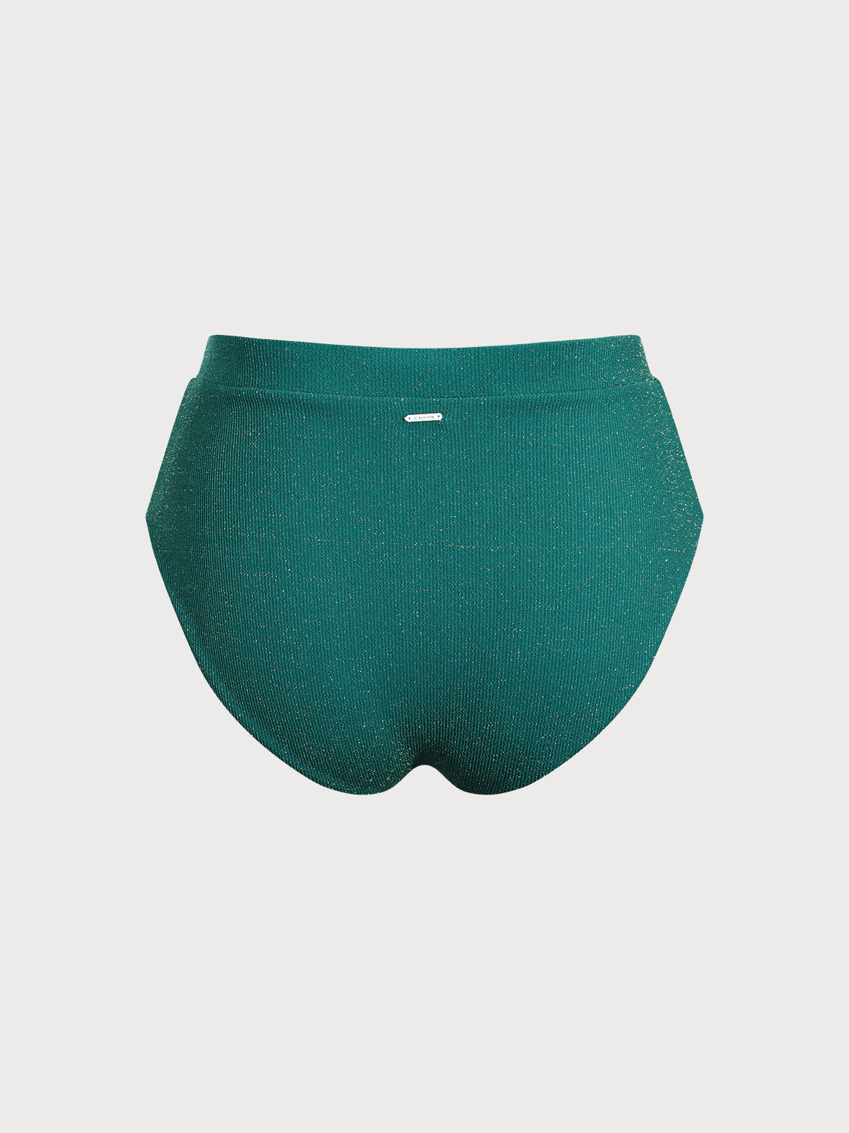Yeşil Lurex Büyük Beden Bikini Altı - Şık ve Rahat