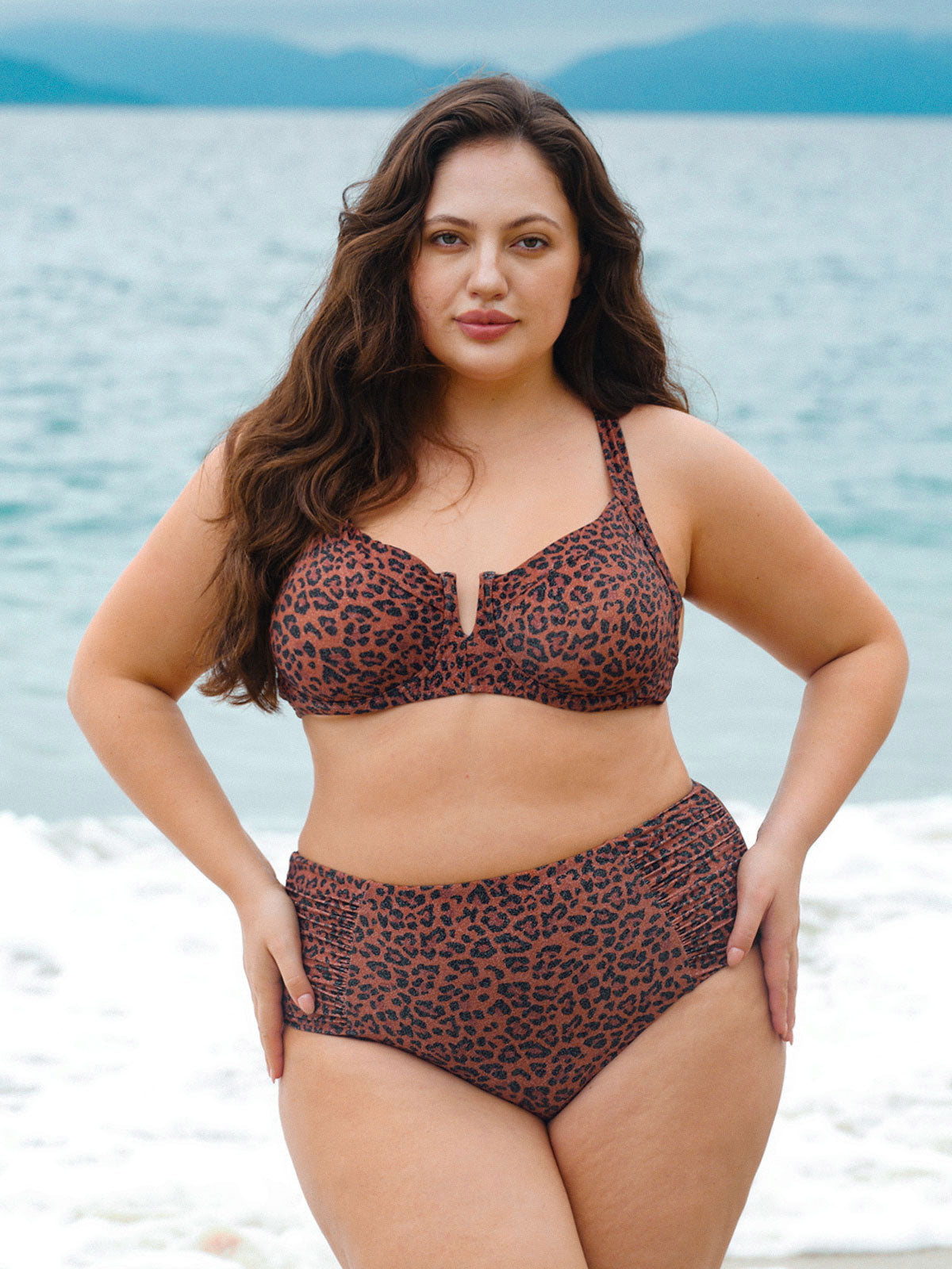 Leopar Desenli Büyük Beden Bikini Altı - Şık ve Rahat