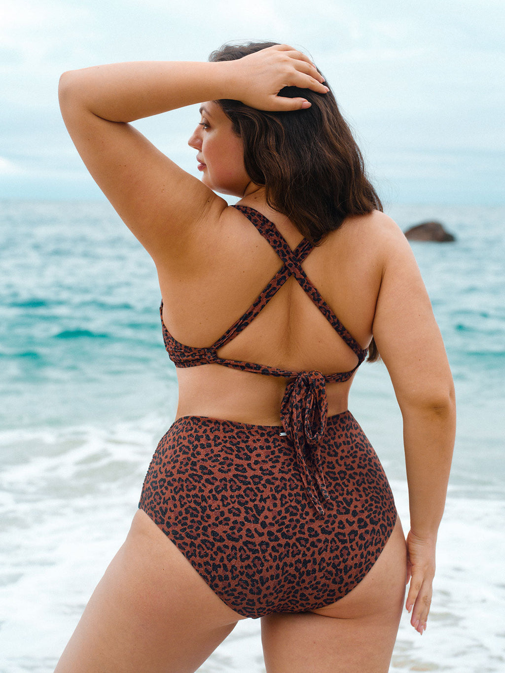 Leopar Desenli Büyük Beden Bikini Altı - Şık ve Rahat