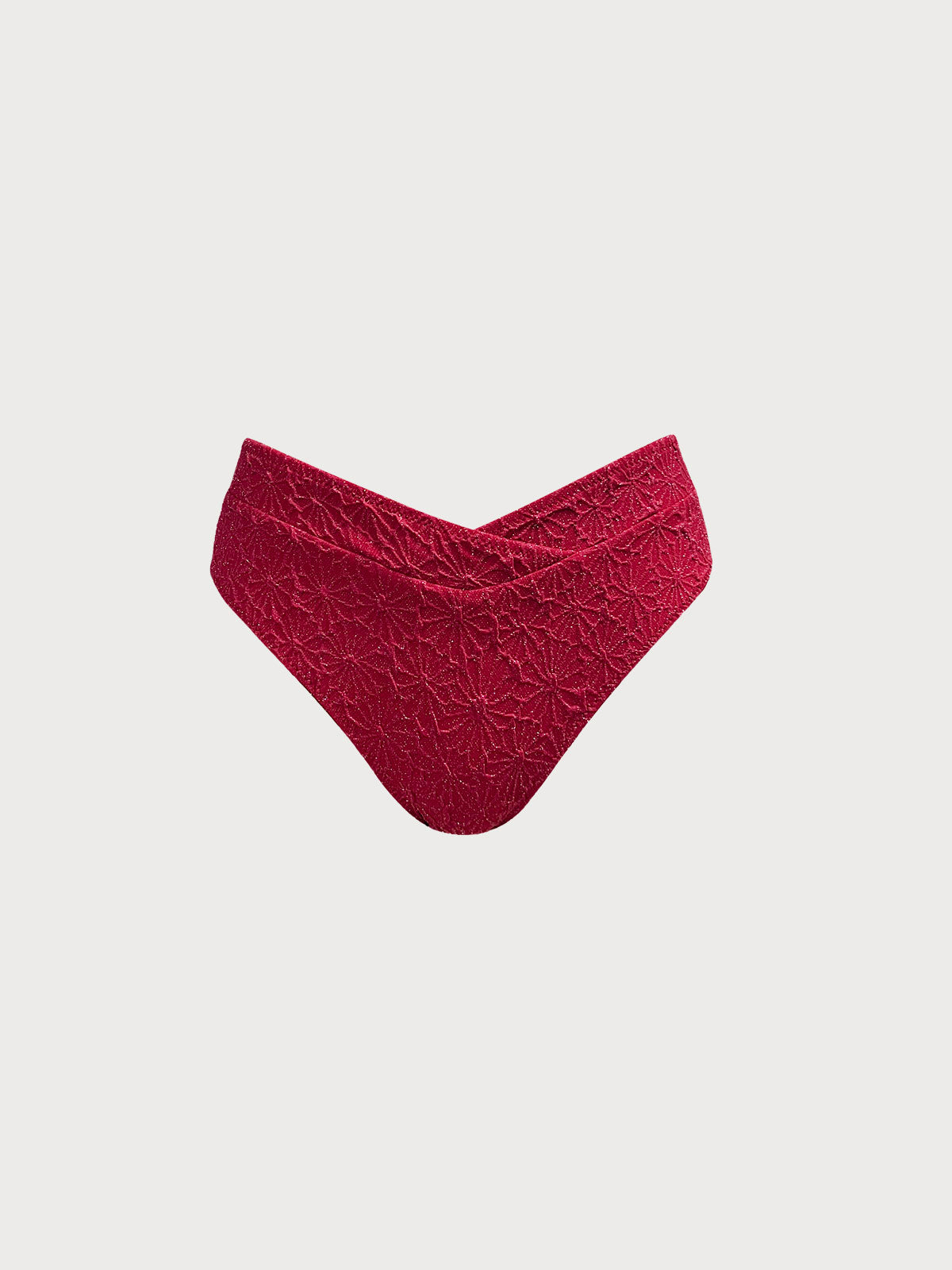 Şarap Kırmızısı Tam Kapama Bikini Altı - Şık ve Rahat