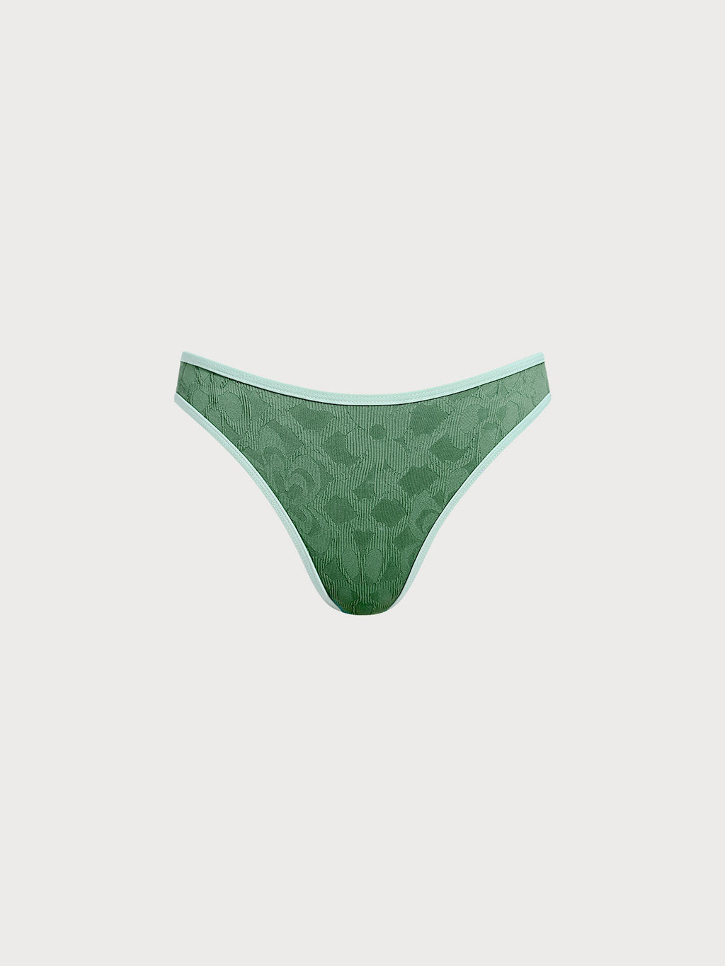 Koyu Yeşil Yüksek Bel Bikini Altı - Şık ve Rahat Seçim