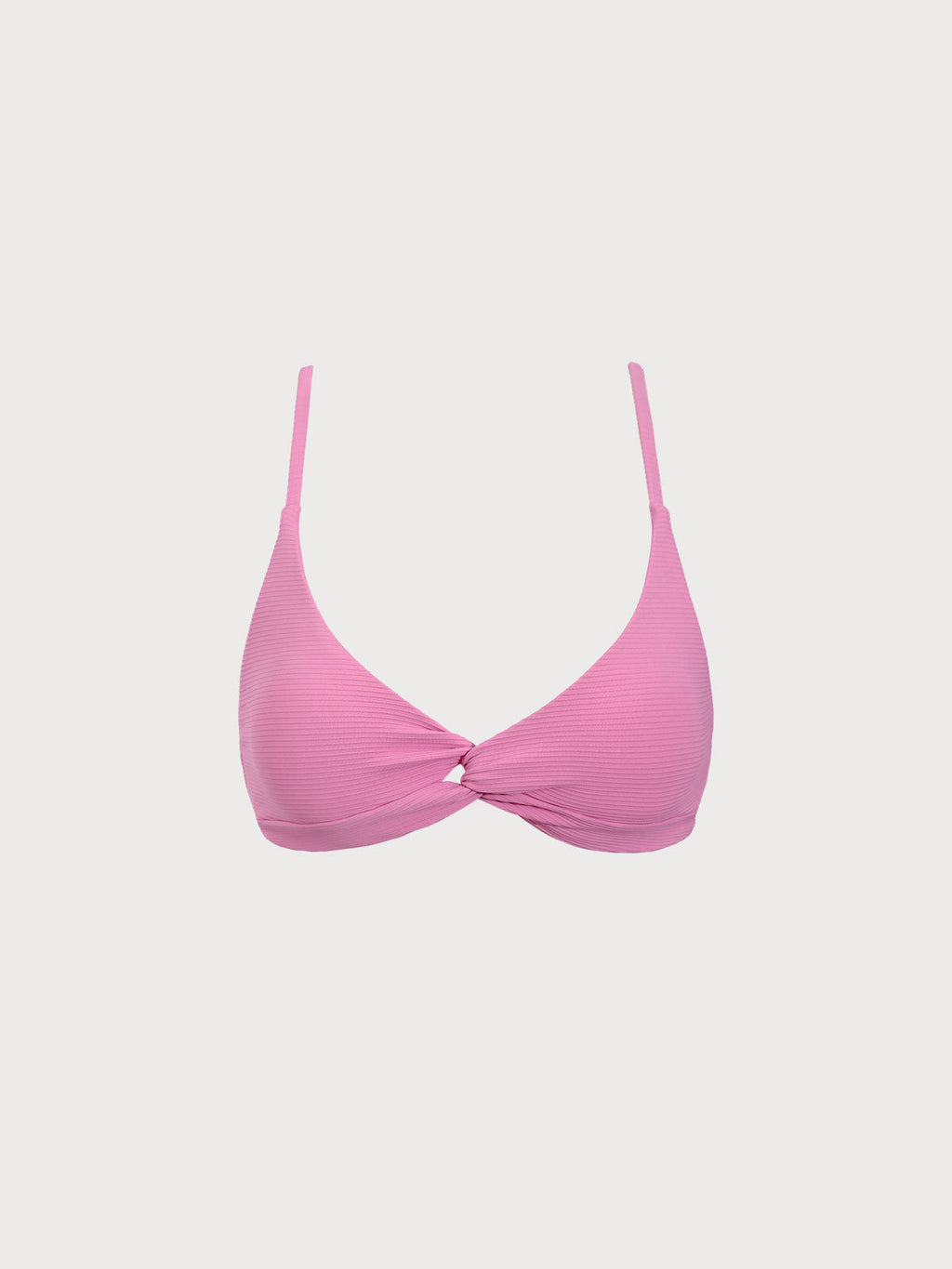 Şık Pembe Dönüşümlü Sırt Açık Bikini Üstü - Yaz Modası