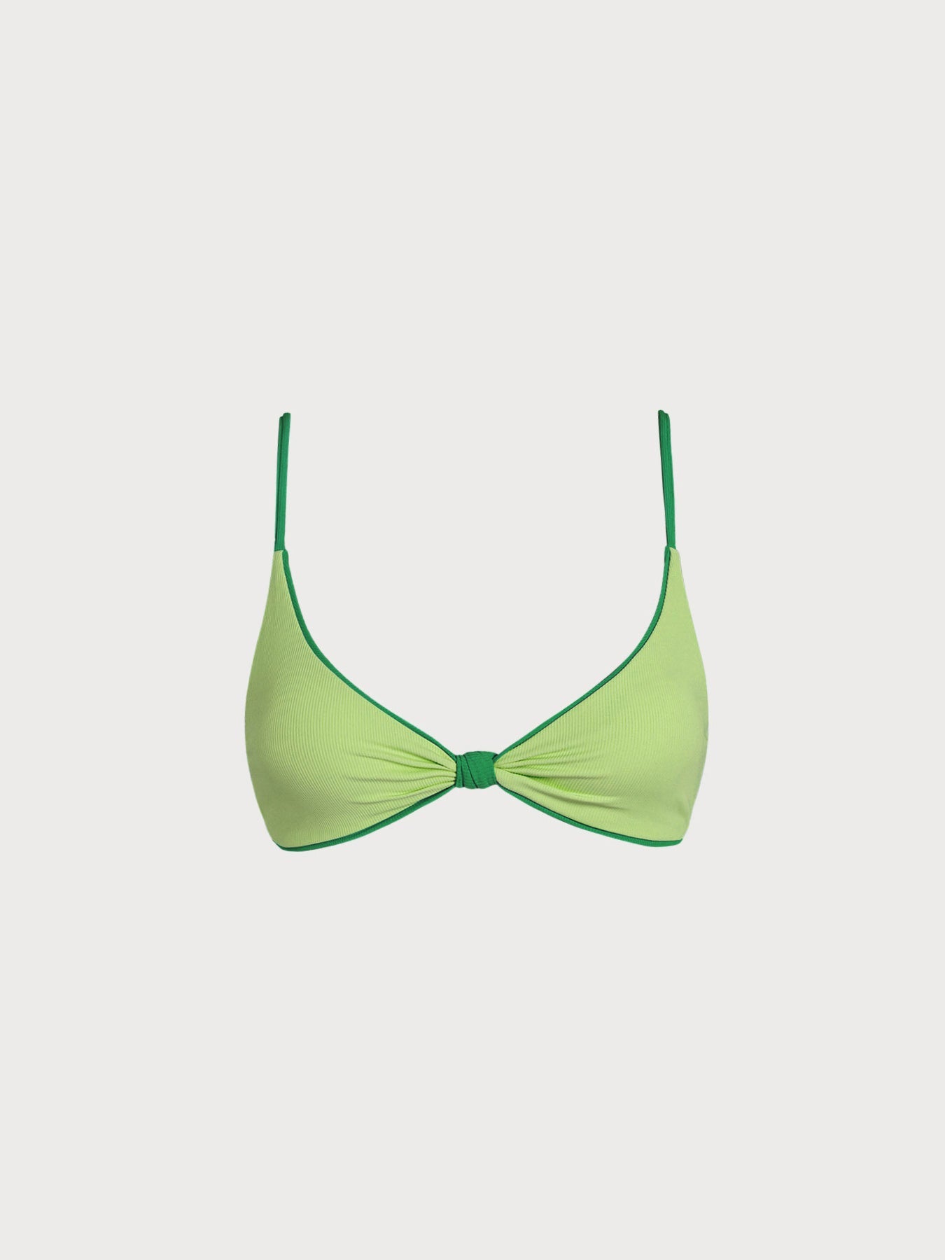 Yeşil Dönüştürülebilir Çapraz Bikini Üstü - Şık ve Ekolojik