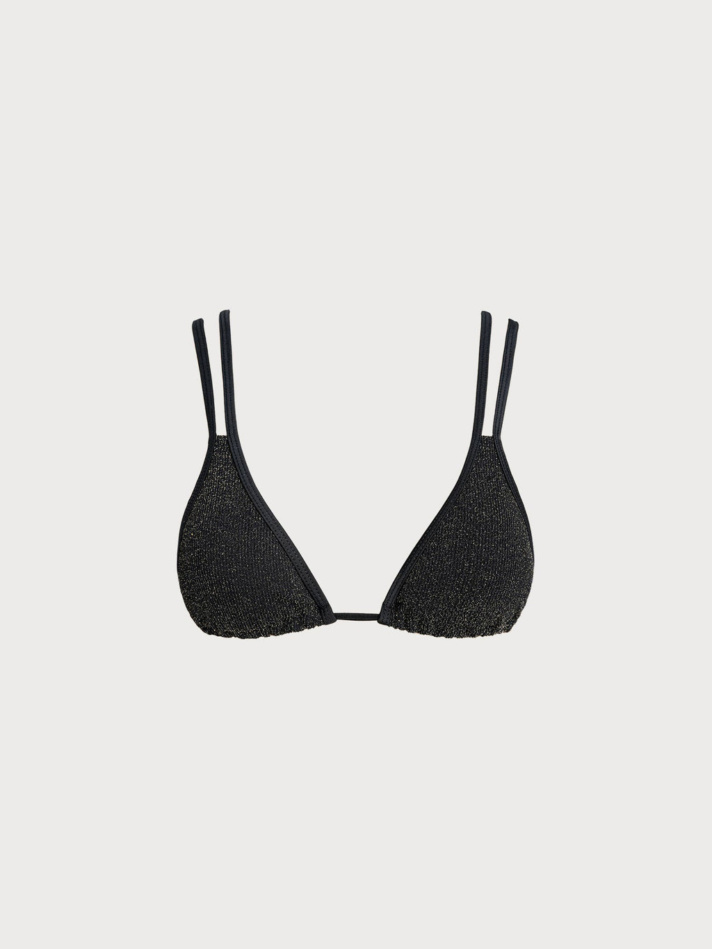Şık Siyah Askılı Bikini Üstü - Yüksek Kalite Yaz Modası