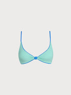 Mavi Dönüşümlü X Çapraz Bikini Üstü - Şık ve Rahat