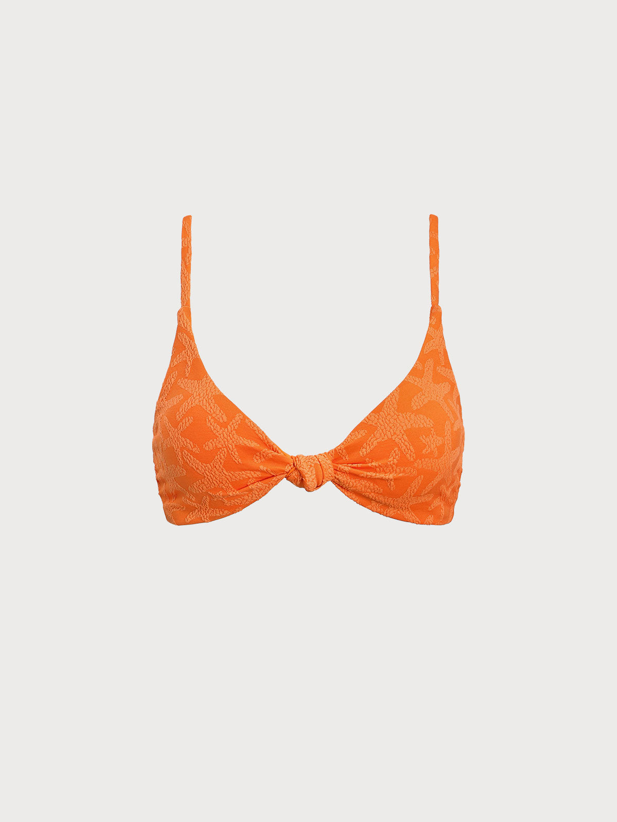 Turuncu Deniz Yıldızı Bikini Üstü - Şık ve Rahat Tasarım