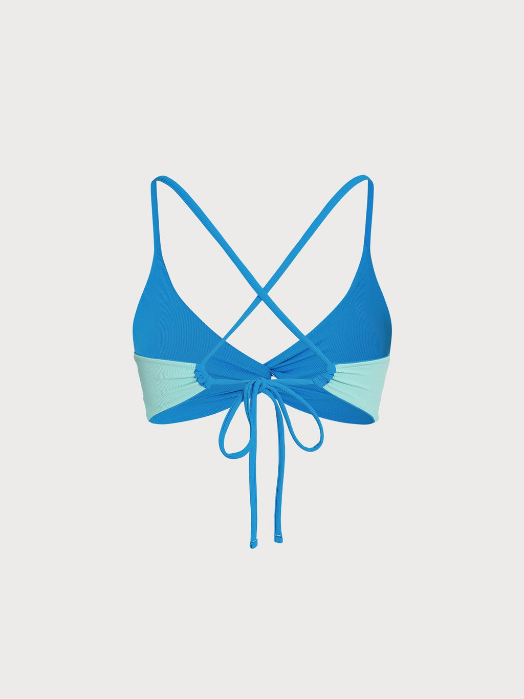 Premium Mavi Dönüşümlü Bikini Üstü - Şık ve Rahat
